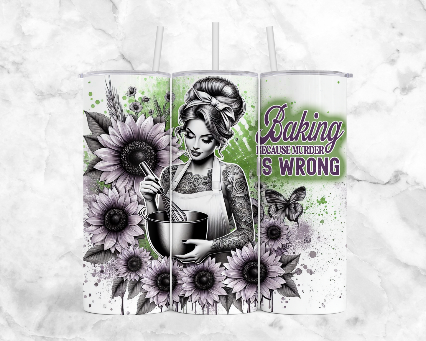 20 oz insulated stainless steel tumbler