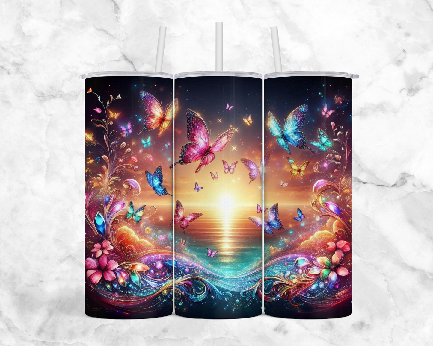 20 oz insulated stainless steel tumbler