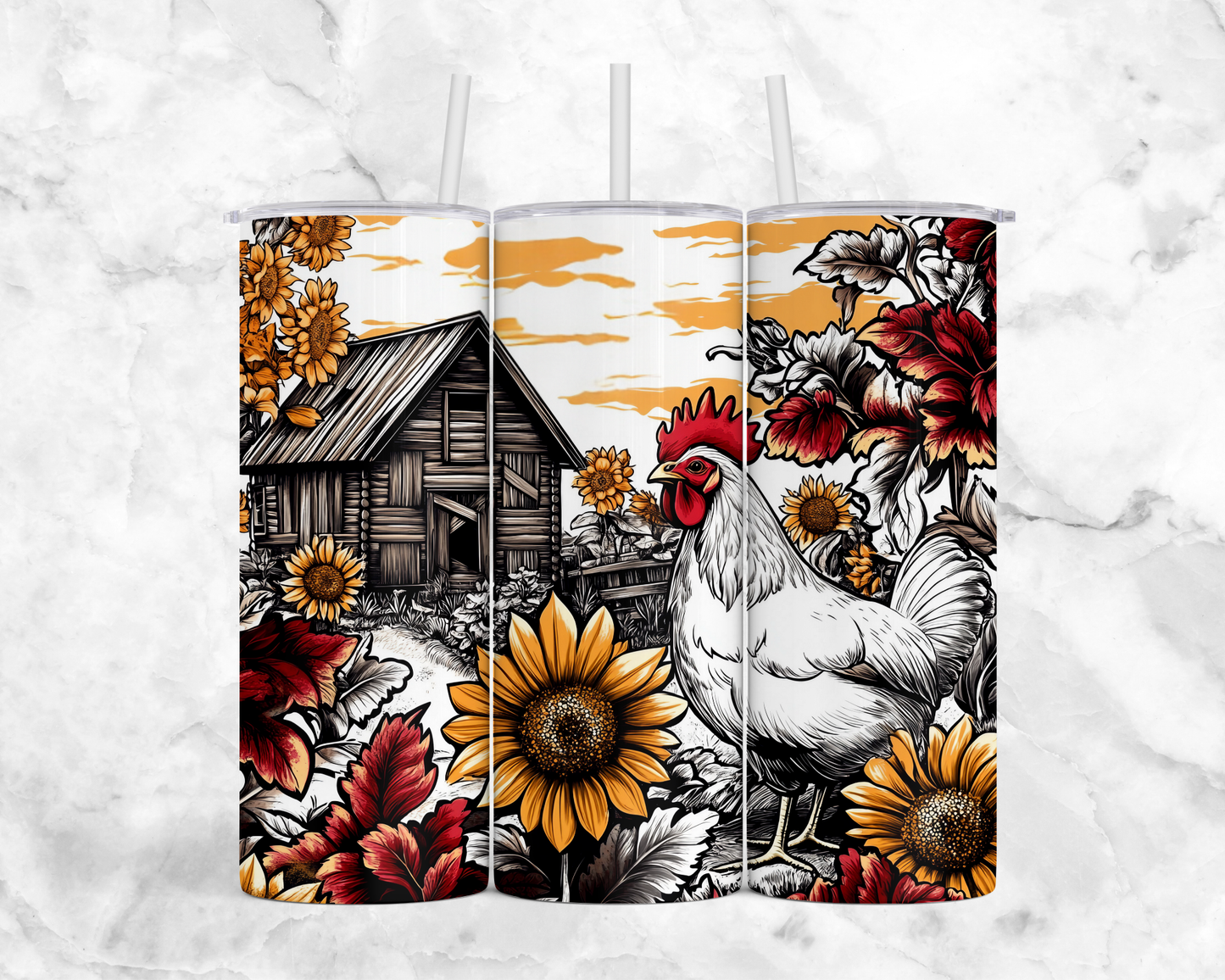 20 oz insulated stainless steel tumbler