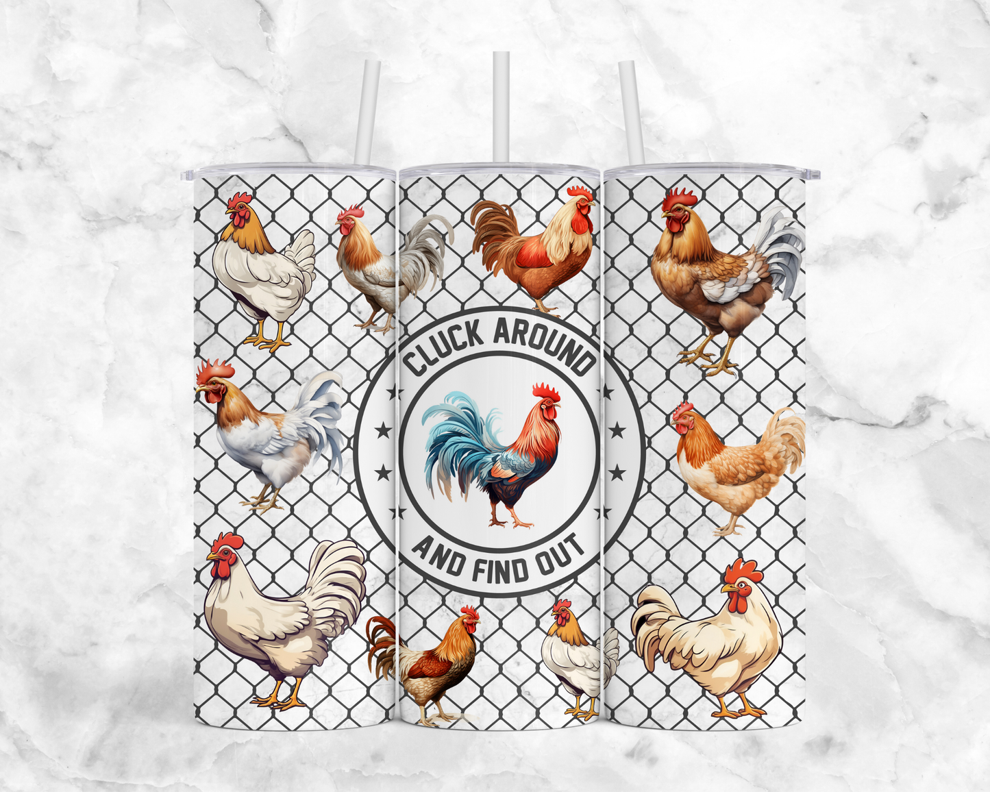 20 oz insulated stainless steel tumbler