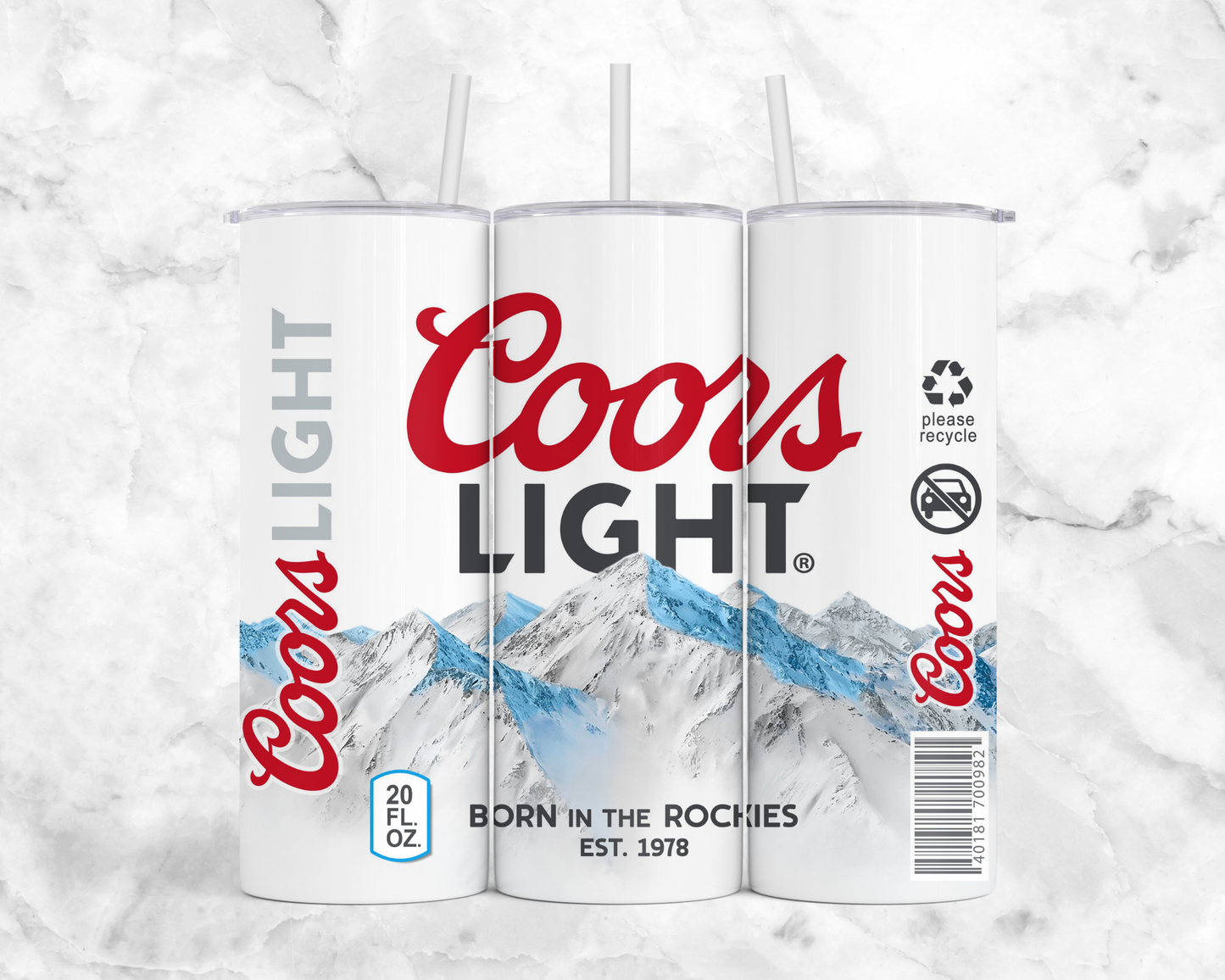 20 oz insulated stainless steel tumbler