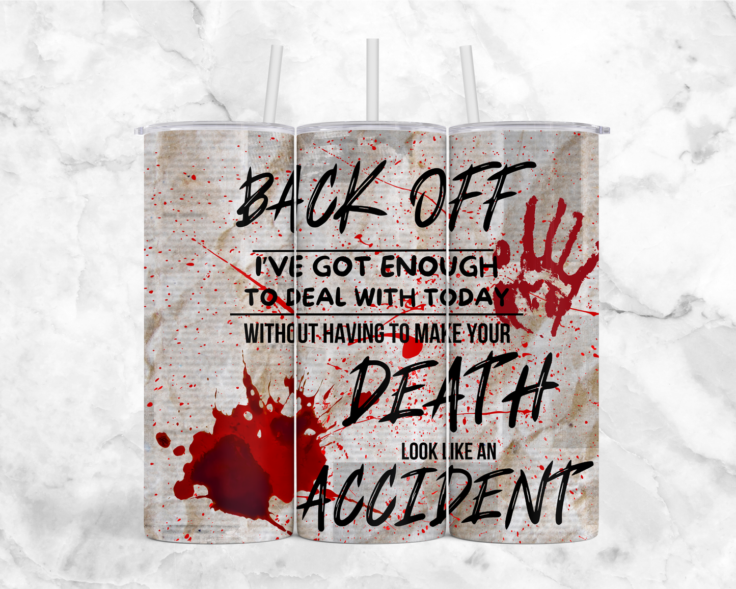 20 oz insulated stainless steel tumbler