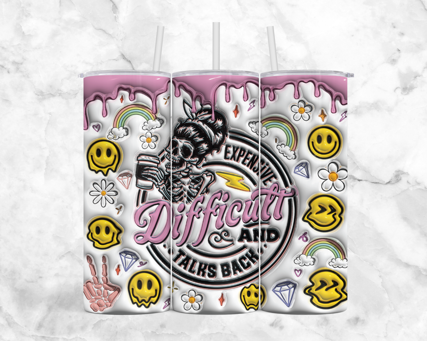 20 oz insulated stainless steel tumbler