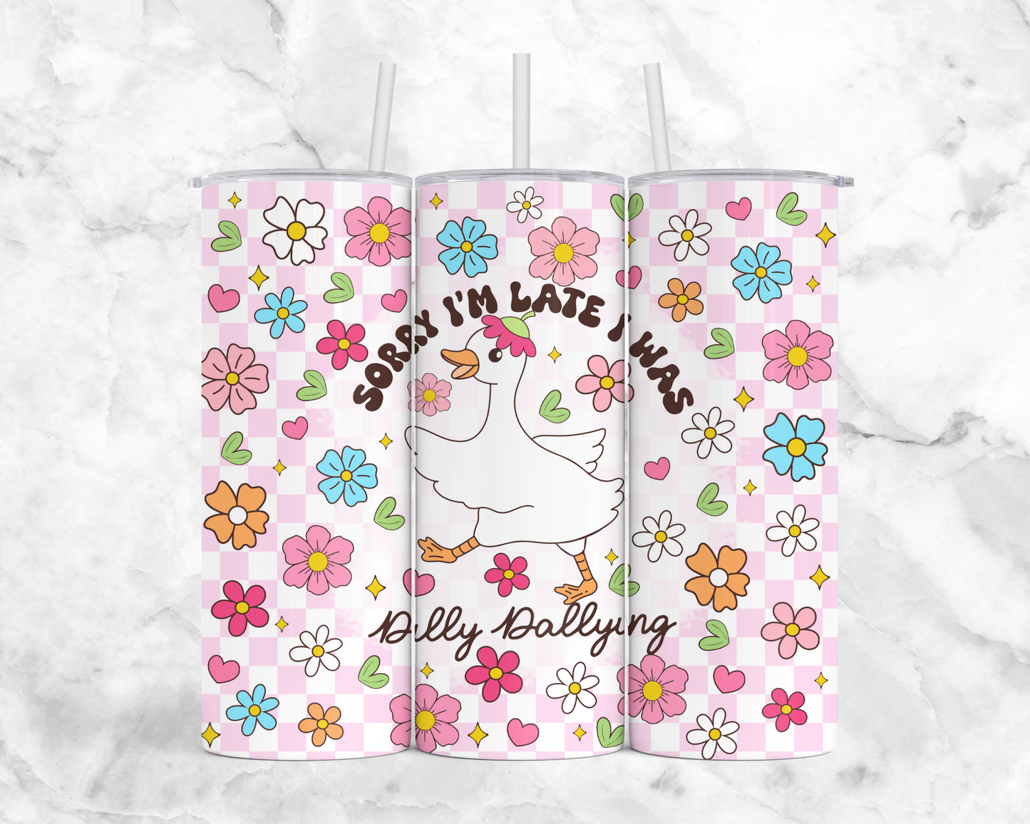 20 oz insulated stainless steel tumbler