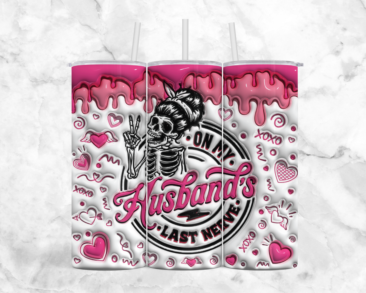 20 oz insulated stainless steel tumbler