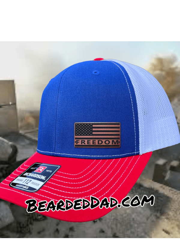RED WHITE AND BLUE RICHARDSON FREEDOM HAT
