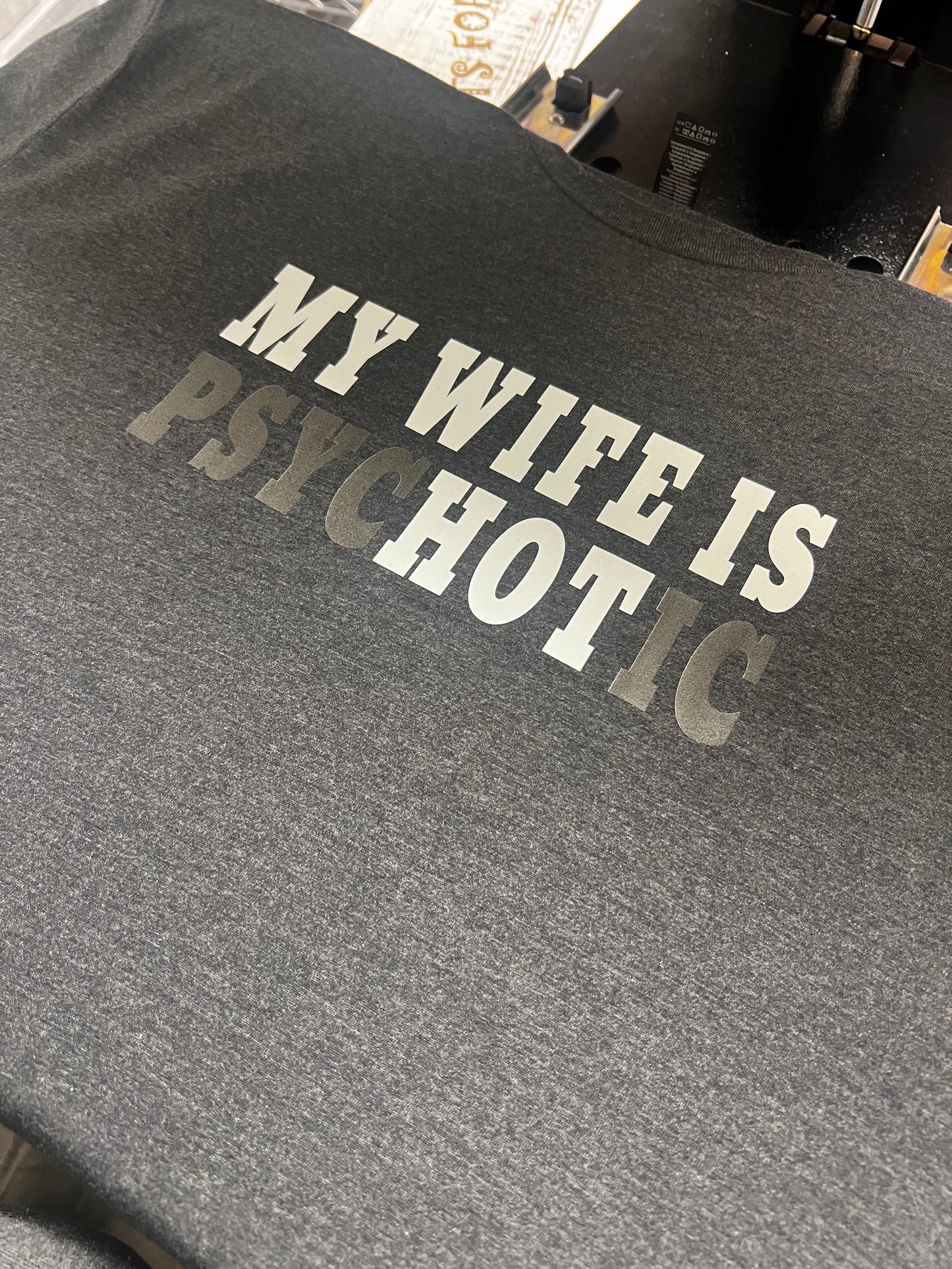MY WIFE IS HOT t-shirt