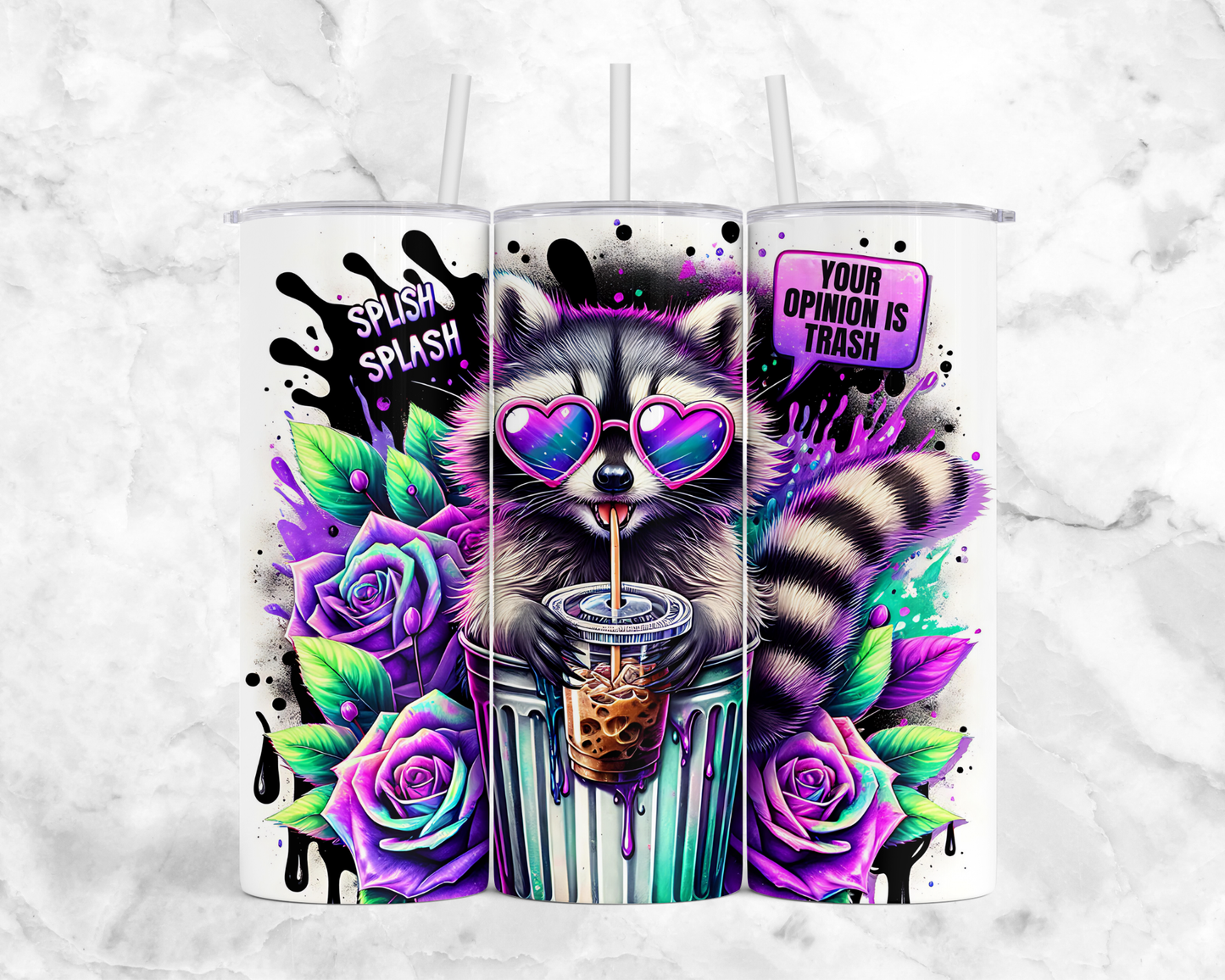 20 oz insulated stainless steel tumbler