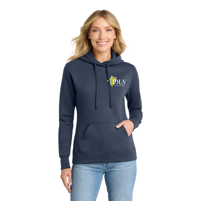 Adult Women's Core Fleece w/OLV Logo
