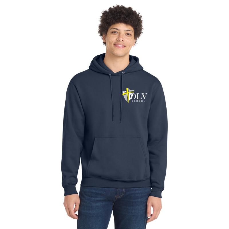 Adult Men's Core Fleece w/OLV Logo
