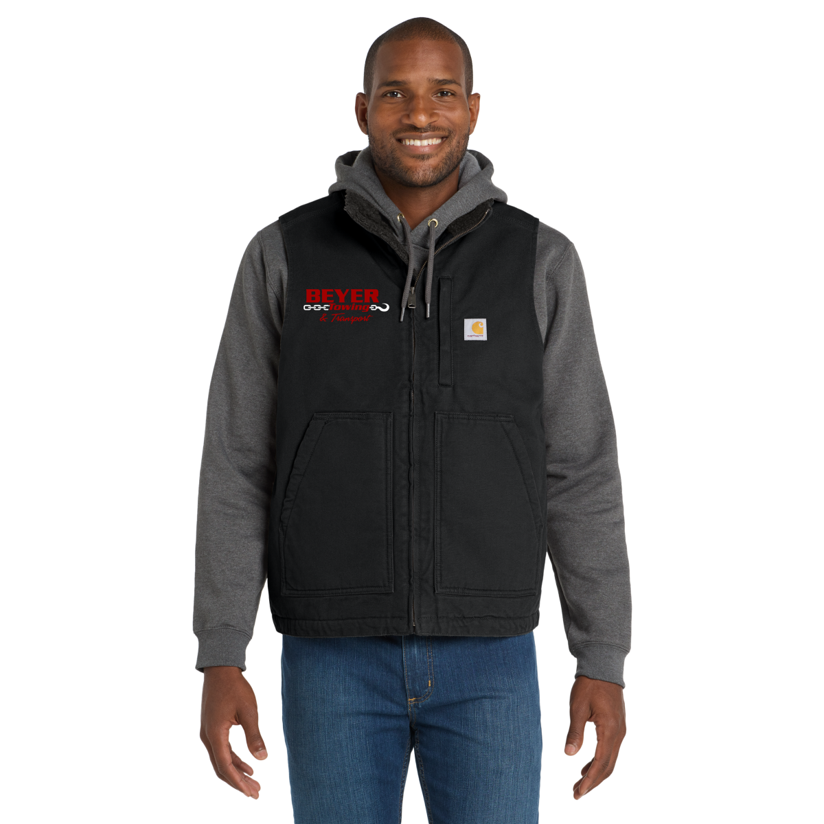 Carhartt® Sherpa-Lined Vest w/Embroidered Beyer Logo