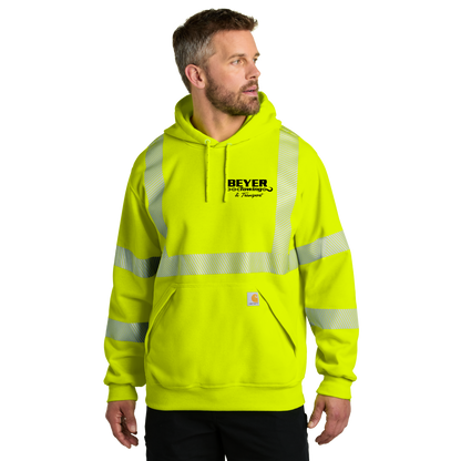 Carhartt® ANSI 107 Class 3 Sweatshirt w/Embroidered Beyer Logo