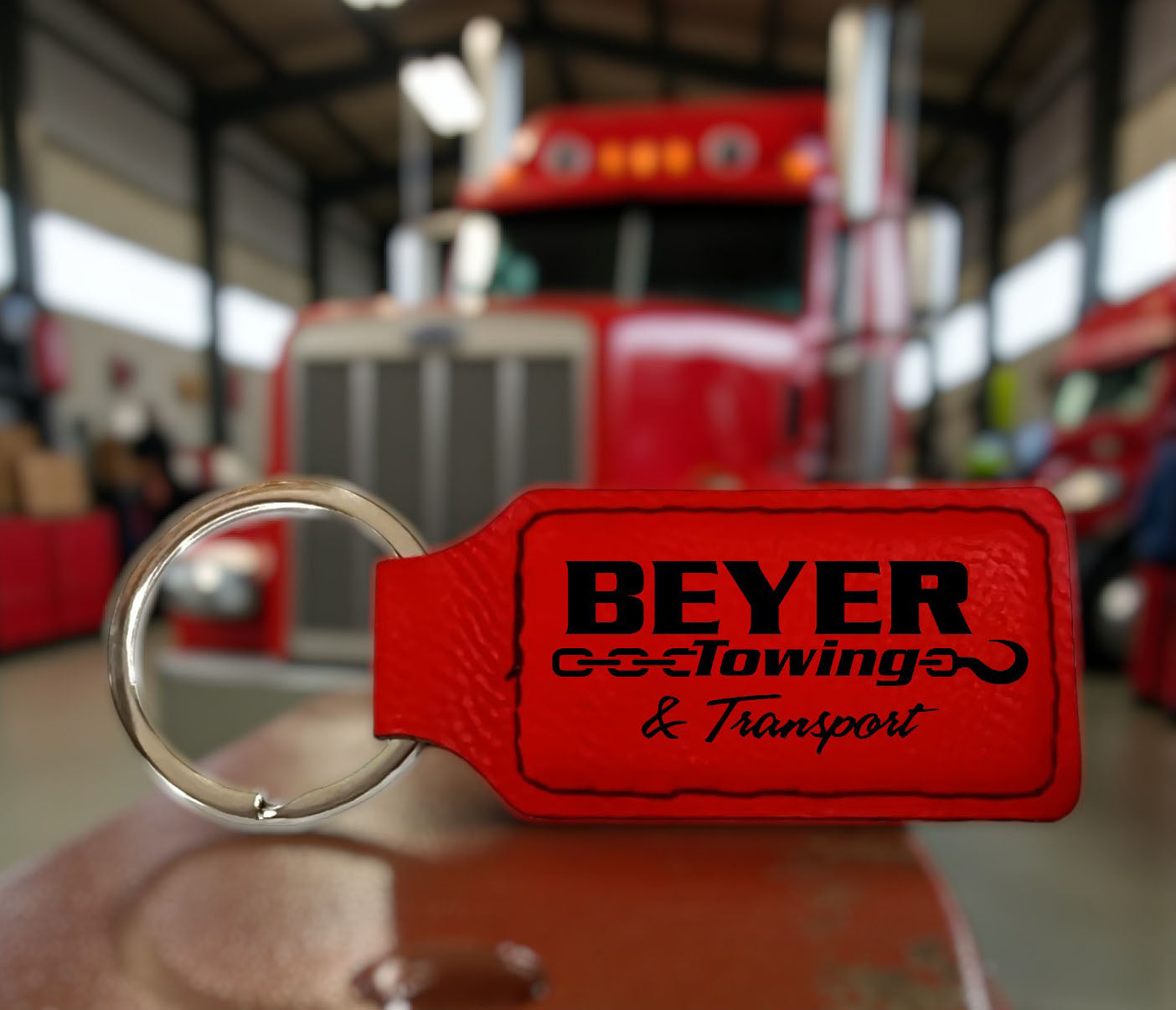 Your Logo Laser Engraved Keychains