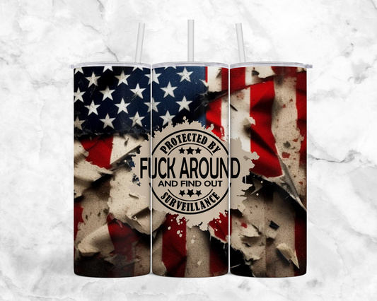 20 oz insulated stainless steel tumbler