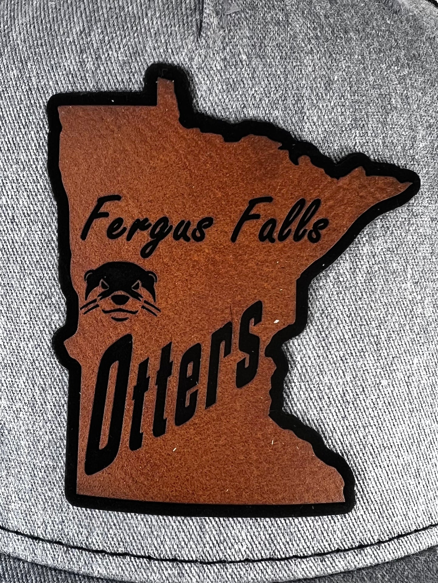 Fergus Falls Otters Patch Hat