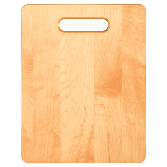 Maple Charcuterie / Cutting Board - 11 1/2" x 8 3/4" with Cutout