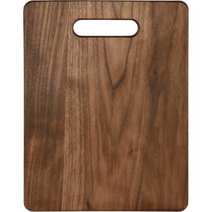 Walnut Charcuterie / Cutting Board - 11 1/2" x 8 3/4" with Cutout