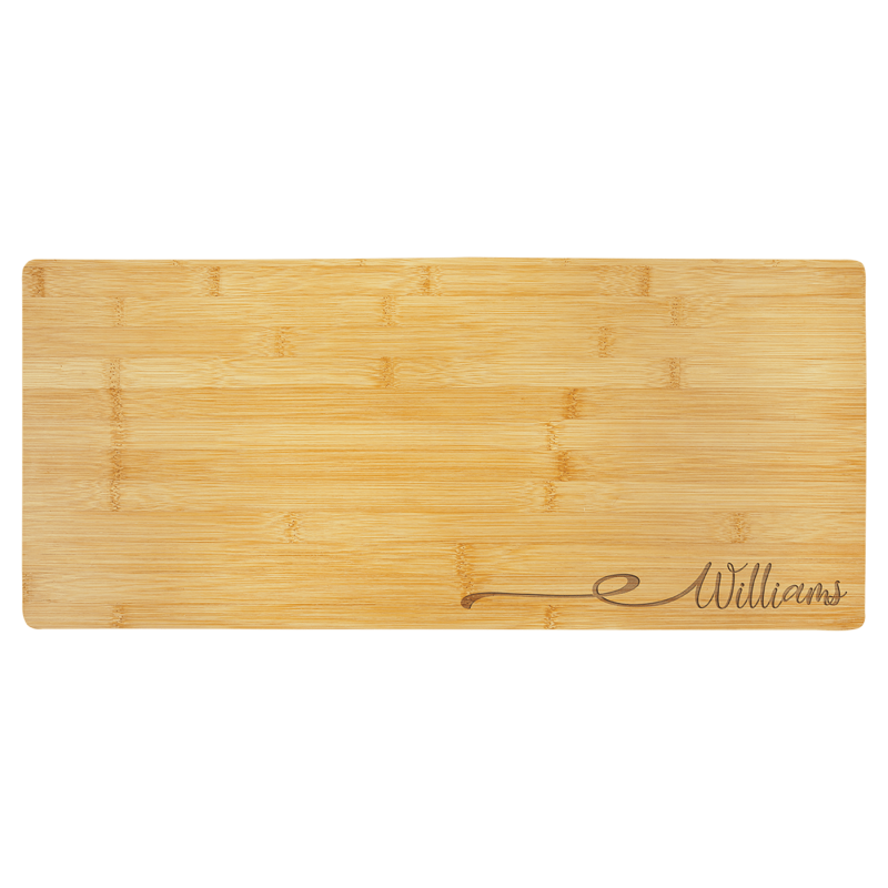 Bamboo Charcuterie / Cutting Board 23 3/4" x 10"