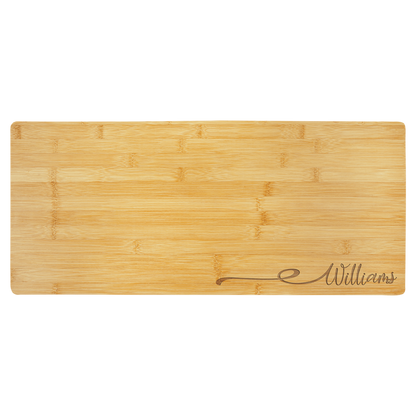 Bamboo Charcuterie / Cutting Board 23 3/4" x 10"