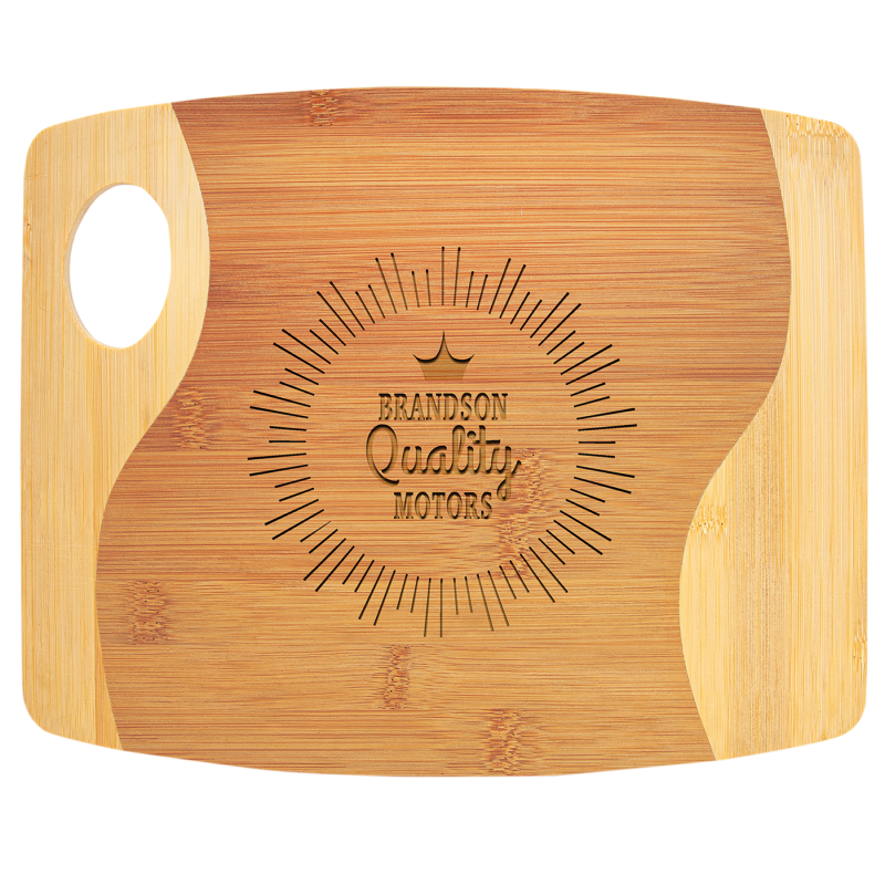 Bamboo Charcuterie / Two Tone Cutting Board