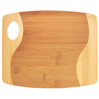 Bamboo Charcuterie / Two Tone Cutting Board