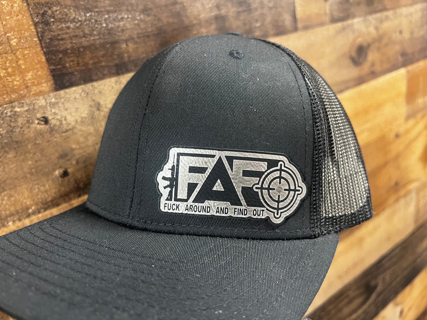 Leather Patch Hats