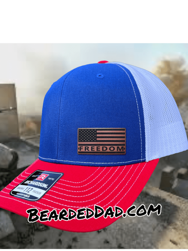 RED WHITE  AND BLUE RICHARDSON FREEDOM HAT