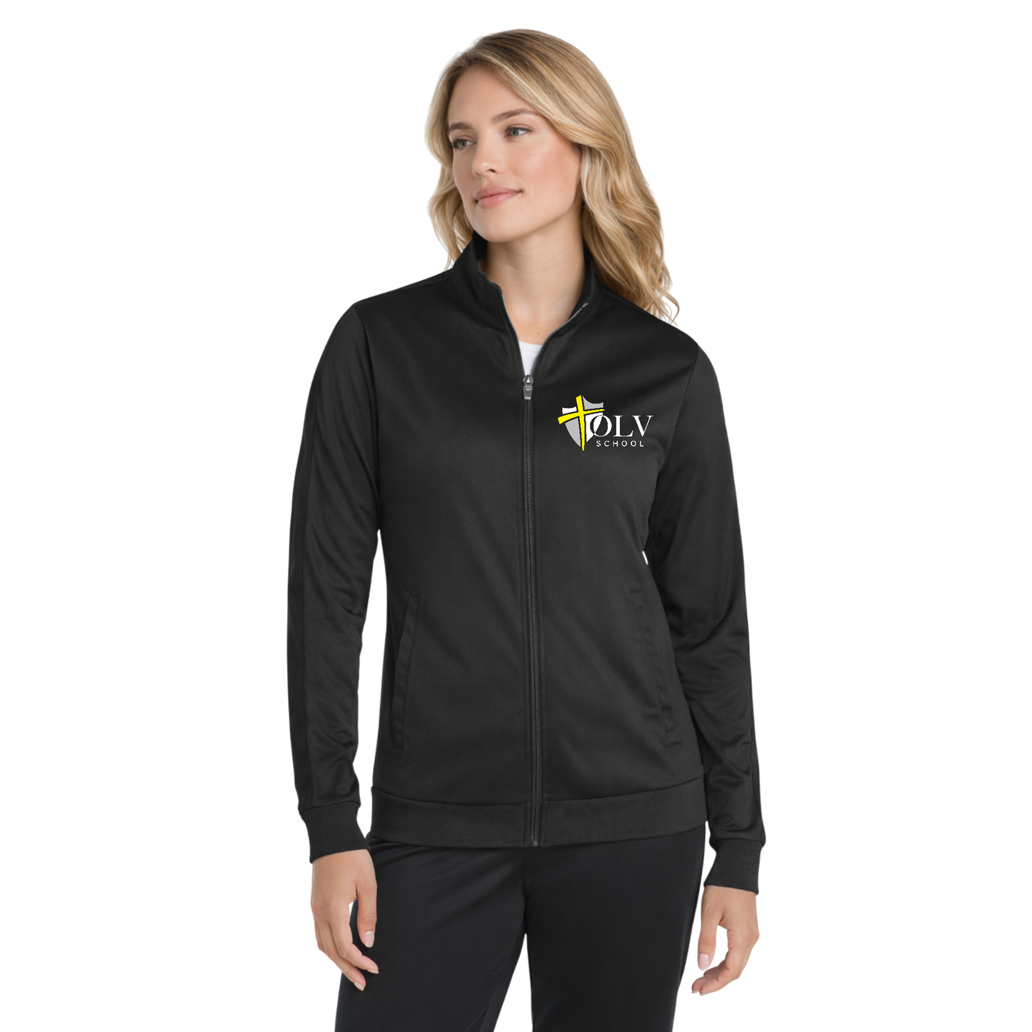 Adult Women's "Jogger" Jacket w/OLV Logo