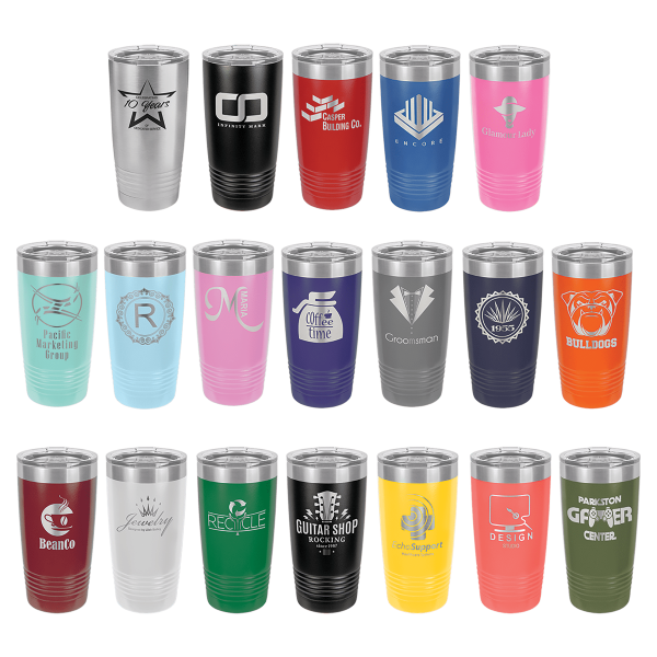 20 oz Personalized Polar Camel Tumbler