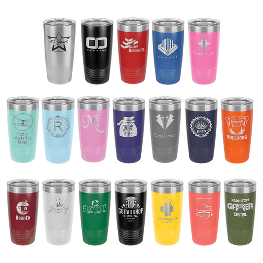 20 oz Personalized Polar Camel Tumbler