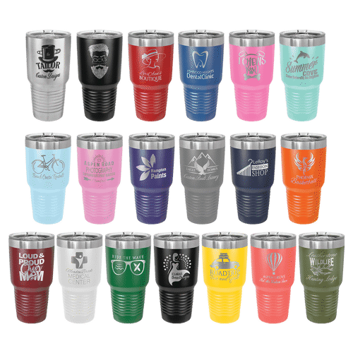 30 oz Personalized Polar Camel Tumbler